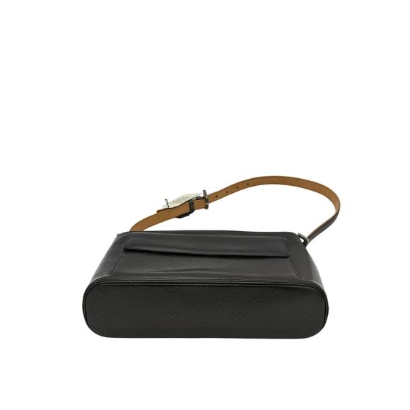 Louis Vuitton Black Monogram Mat Alston Shoulder Bag*COA - Picture 9 of 15